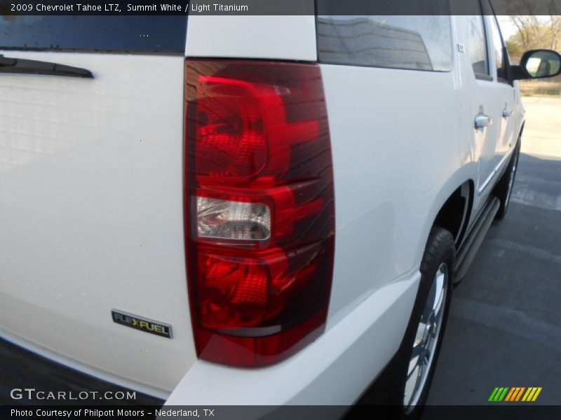 Summit White / Light Titanium 2009 Chevrolet Tahoe LTZ