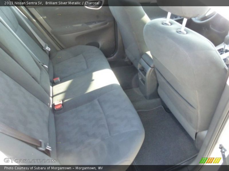 Brilliant Silver Metallic / Charcoal 2013 Nissan Sentra SV