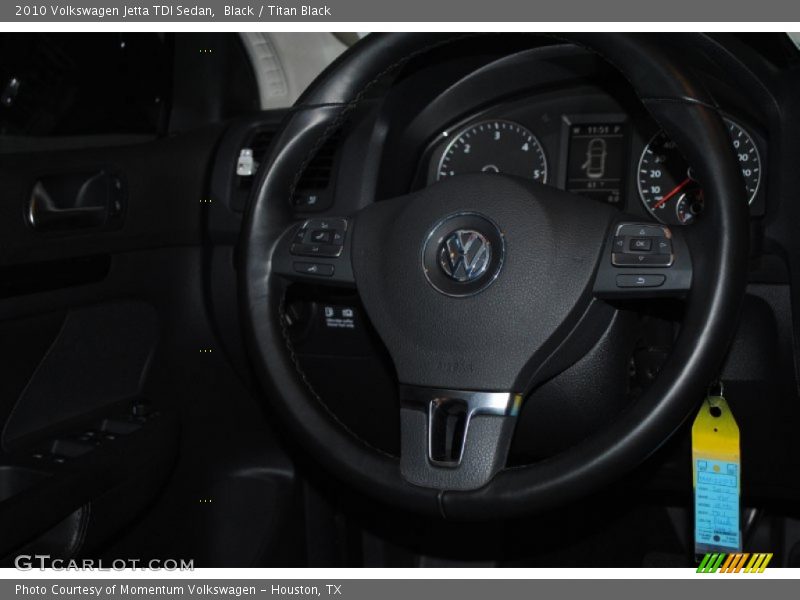 Black / Titan Black 2010 Volkswagen Jetta TDI Sedan