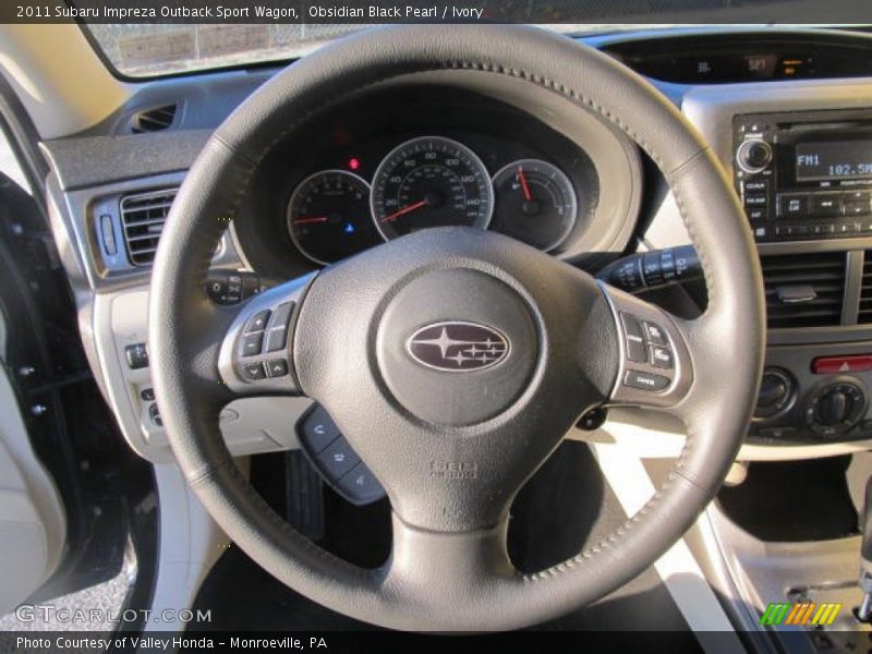  2011 Impreza Outback Sport Wagon Steering Wheel