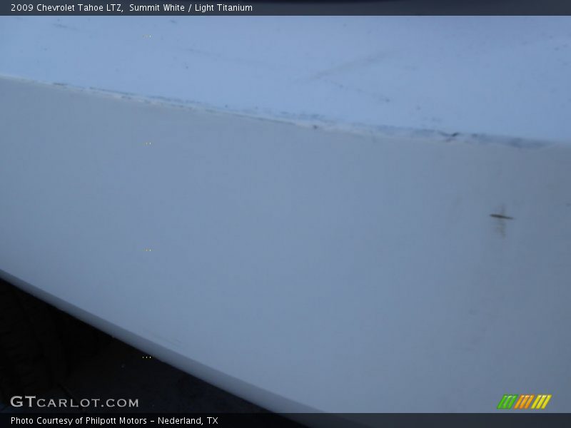 Summit White / Light Titanium 2009 Chevrolet Tahoe LTZ