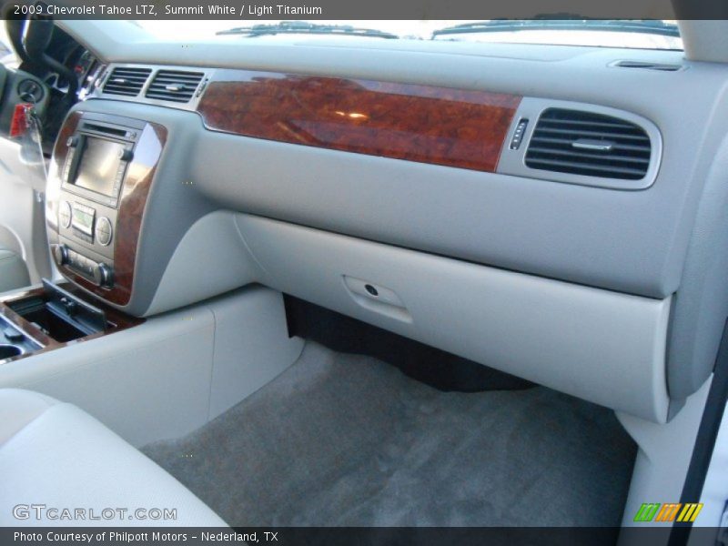 Summit White / Light Titanium 2009 Chevrolet Tahoe LTZ