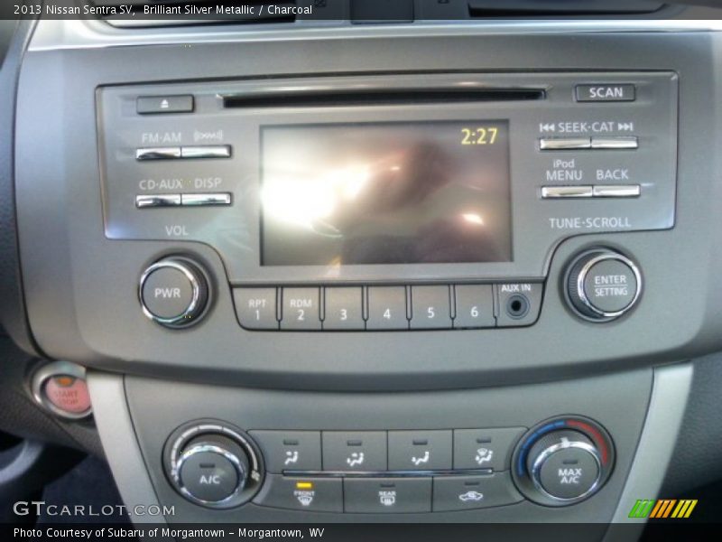 Audio System of 2013 Sentra SV