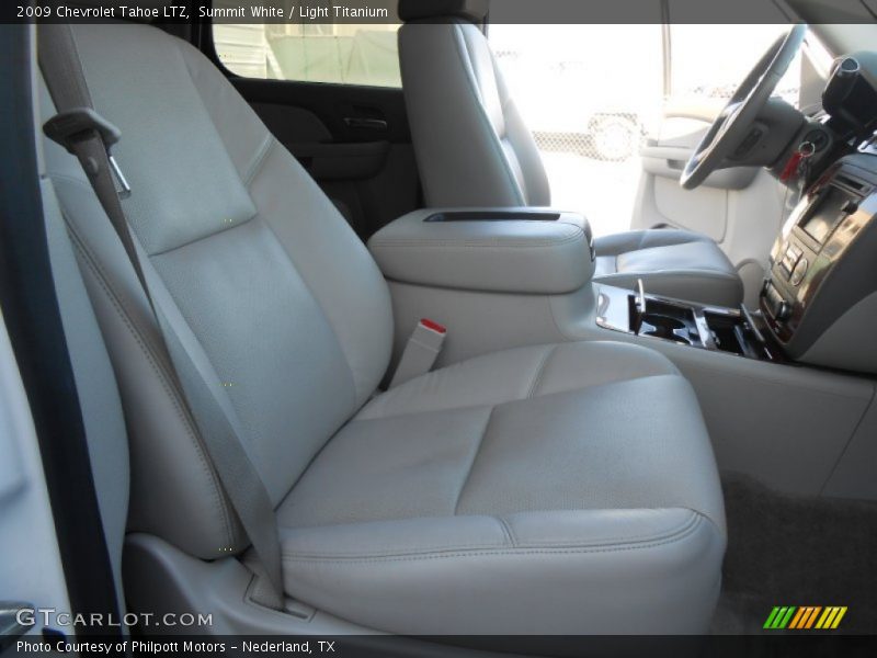 Summit White / Light Titanium 2009 Chevrolet Tahoe LTZ