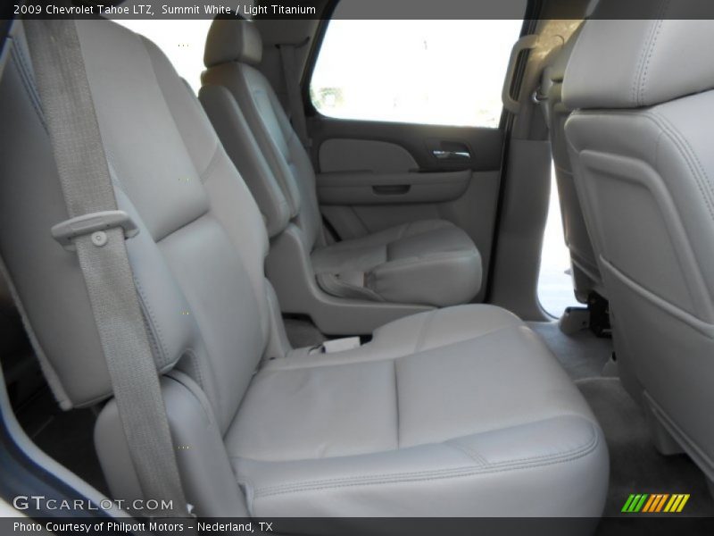 Summit White / Light Titanium 2009 Chevrolet Tahoe LTZ