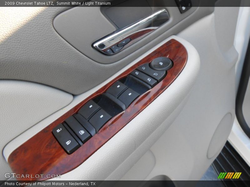 Summit White / Light Titanium 2009 Chevrolet Tahoe LTZ