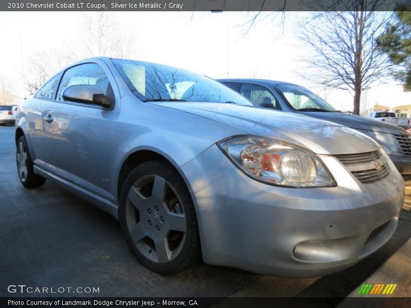 Silver Ice Metallic / Gray 2010 Chevrolet Cobalt LT Coupe