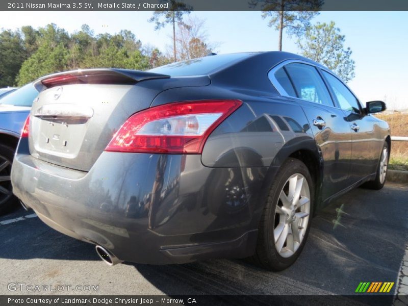 Metallic Slate / Charcoal 2011 Nissan Maxima 3.5 SV