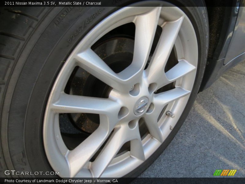 Metallic Slate / Charcoal 2011 Nissan Maxima 3.5 SV