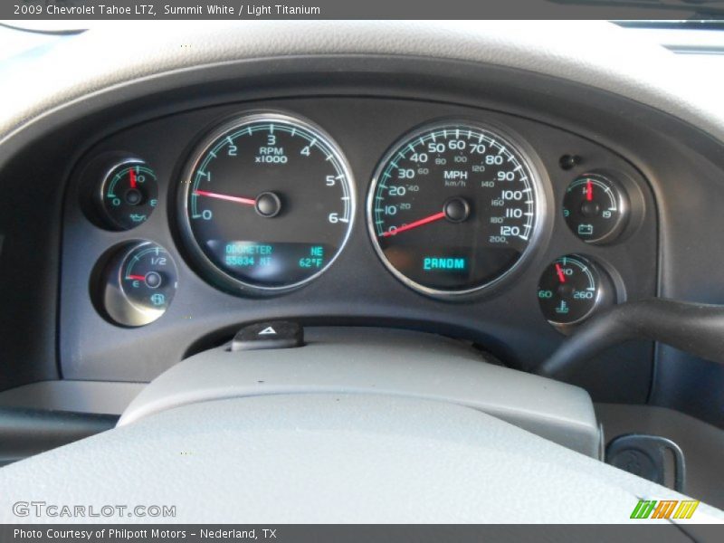 Summit White / Light Titanium 2009 Chevrolet Tahoe LTZ