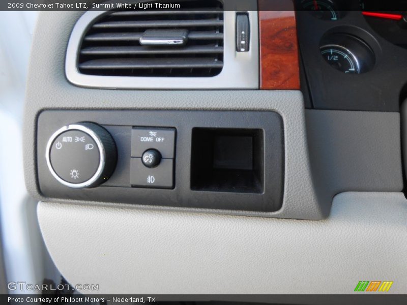 Summit White / Light Titanium 2009 Chevrolet Tahoe LTZ