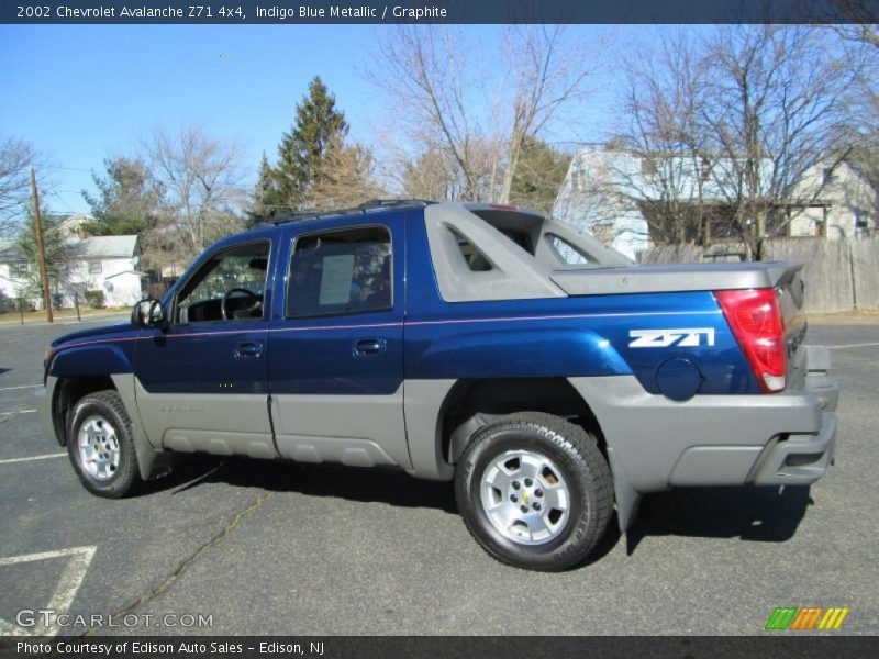  2002 Avalanche Z71 4x4 Indigo Blue Metallic