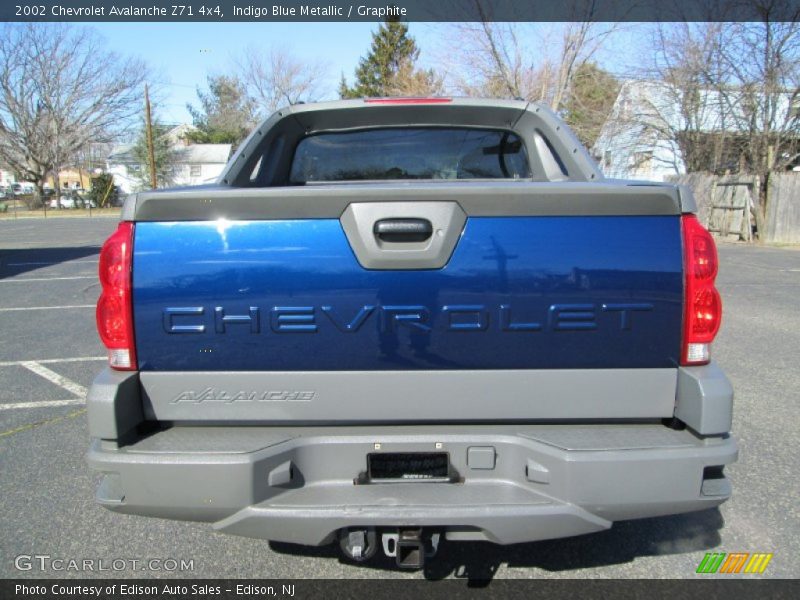  2002 Avalanche Z71 4x4 Indigo Blue Metallic