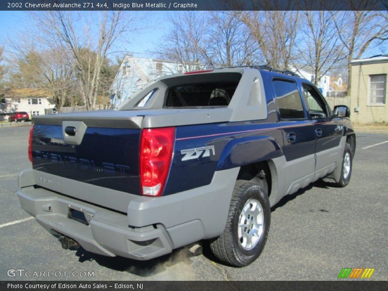  2002 Avalanche Z71 4x4 Indigo Blue Metallic