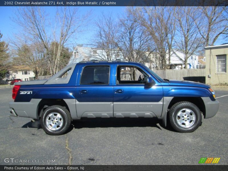  2002 Avalanche Z71 4x4 Indigo Blue Metallic