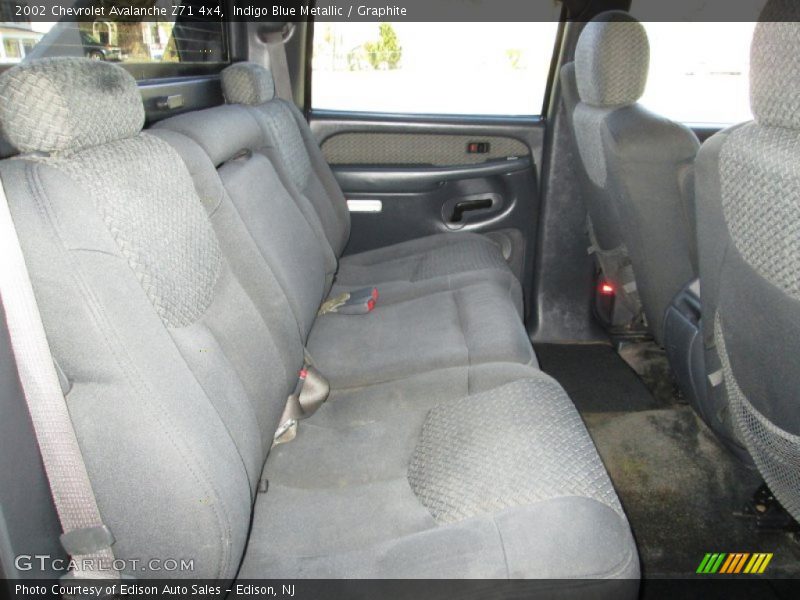 Indigo Blue Metallic / Graphite 2002 Chevrolet Avalanche Z71 4x4