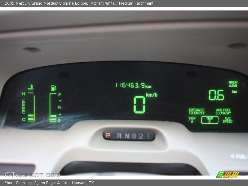  2005 Grand Marquis Ultimate Edition Ultimate Edition Gauges