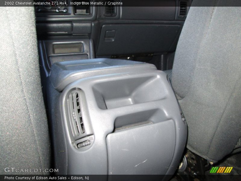 Indigo Blue Metallic / Graphite 2002 Chevrolet Avalanche Z71 4x4