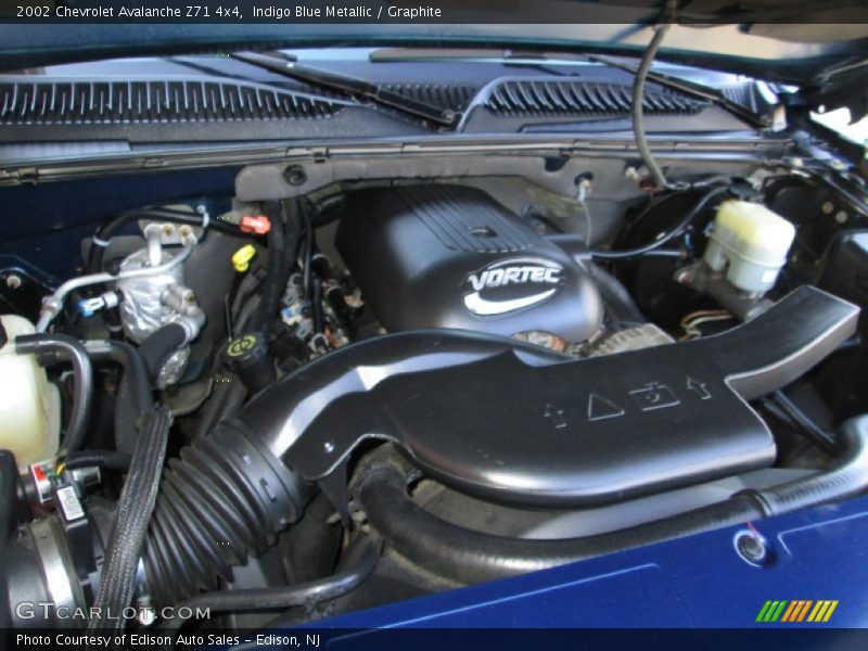  2002 Avalanche Z71 4x4 Engine - 5.3 Liter OHV 16-Valve Vortec V8