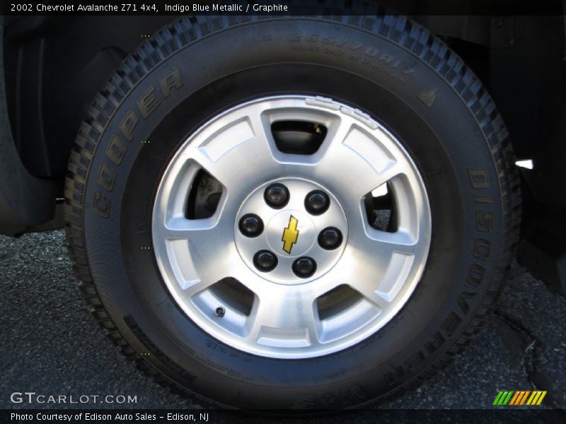  2002 Avalanche Z71 4x4 Wheel