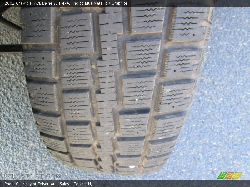 Indigo Blue Metallic / Graphite 2002 Chevrolet Avalanche Z71 4x4