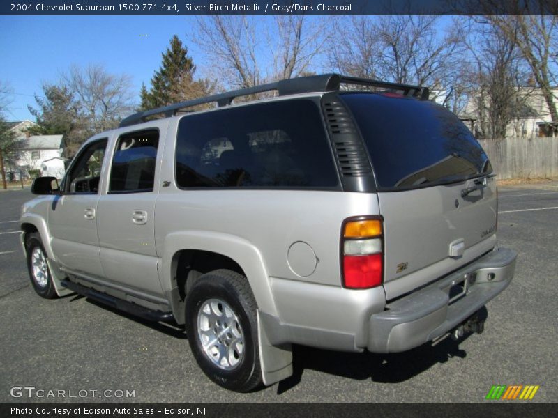 Silver Birch Metallic / Gray/Dark Charcoal 2004 Chevrolet Suburban 1500 Z71 4x4