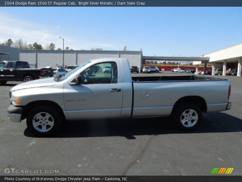 Bright Silver Metallic / Dark Slate Gray 2004 Dodge Ram 1500 ST Regular Cab