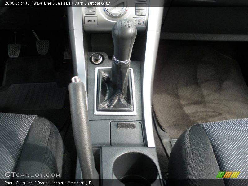 Wave Line Blue Pearl / Dark Charcoal Gray 2008 Scion tC
