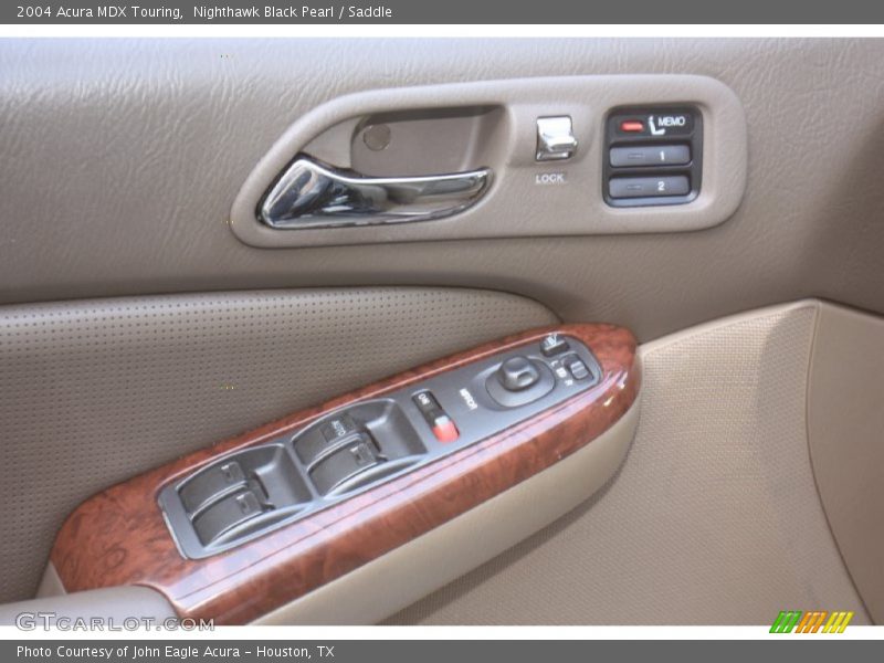 Nighthawk Black Pearl / Saddle 2004 Acura MDX Touring