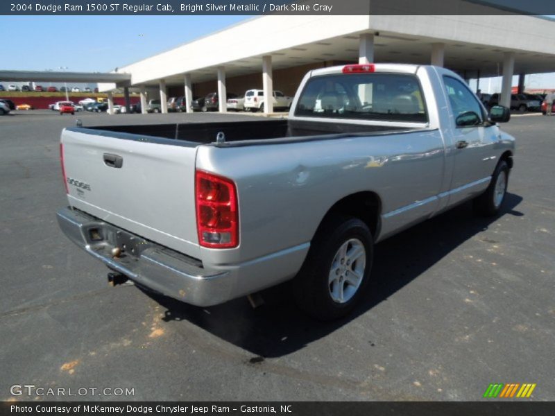 Bright Silver Metallic / Dark Slate Gray 2004 Dodge Ram 1500 ST Regular Cab