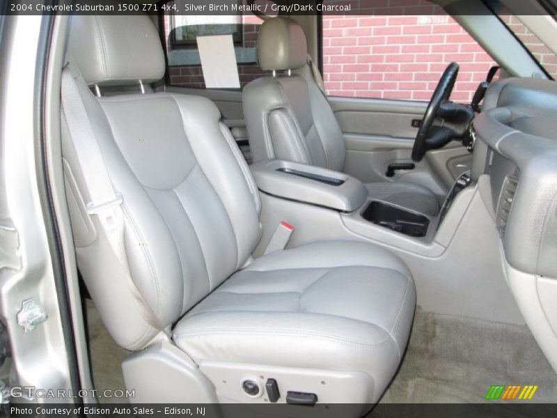 Silver Birch Metallic / Gray/Dark Charcoal 2004 Chevrolet Suburban 1500 Z71 4x4