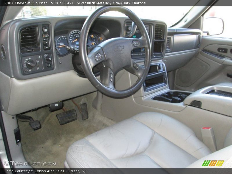 Gray/Dark Charcoal Interior - 2004 Suburban 1500 Z71 4x4 
