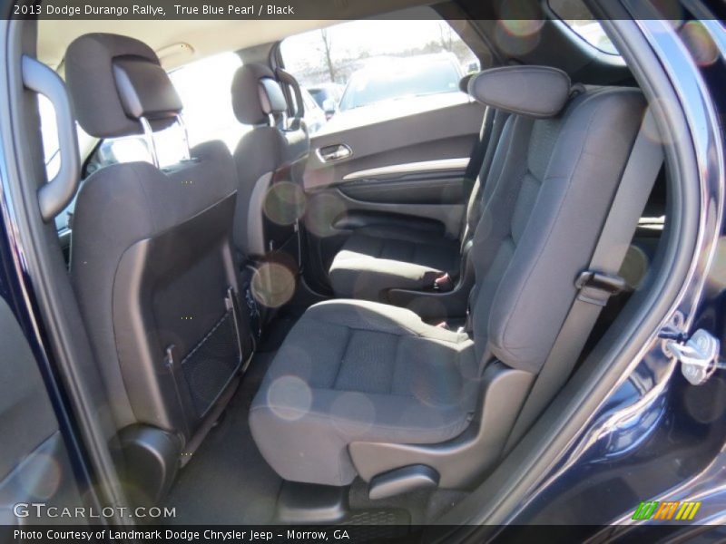 True Blue Pearl / Black 2013 Dodge Durango Rallye