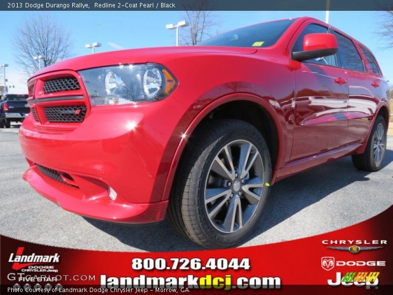 Redline 2-Coat Pearl / Black 2013 Dodge Durango Rallye