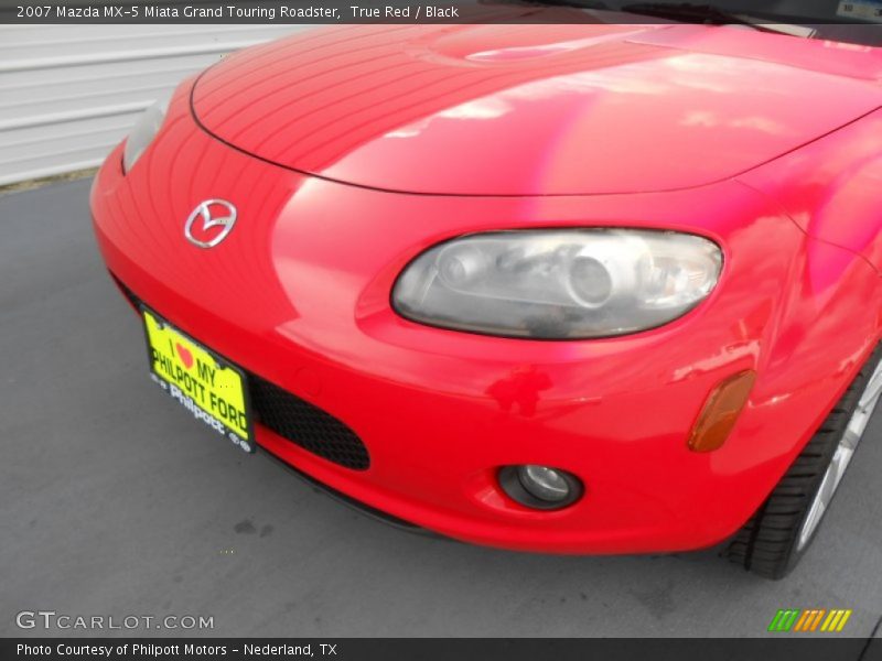 True Red / Black 2007 Mazda MX-5 Miata Grand Touring Roadster