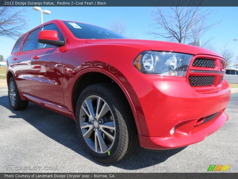 Front 3/4 View of 2013 Durango Rallye