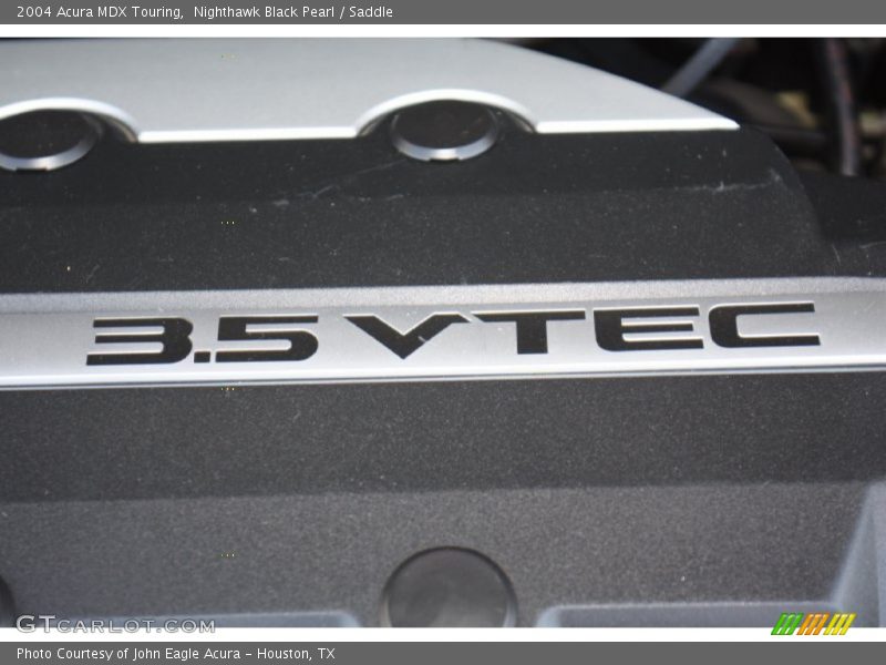 Nighthawk Black Pearl / Saddle 2004 Acura MDX Touring