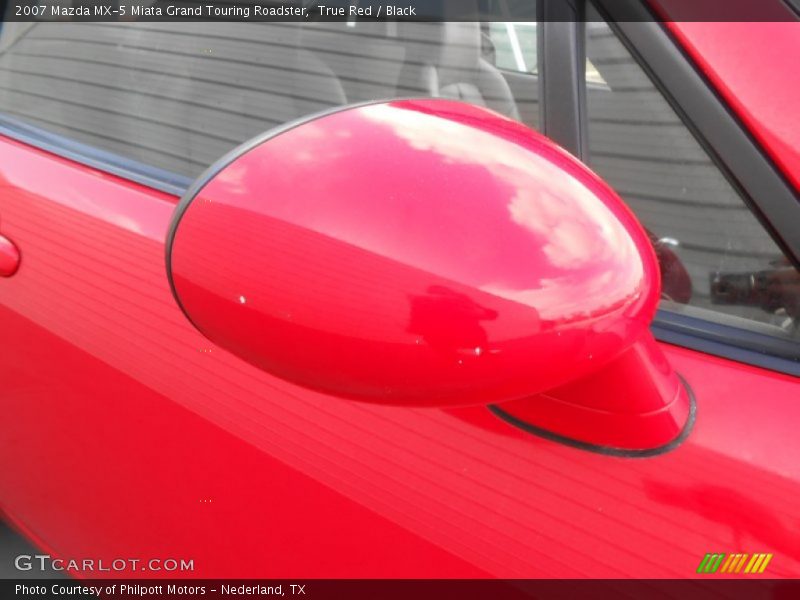 True Red / Black 2007 Mazda MX-5 Miata Grand Touring Roadster