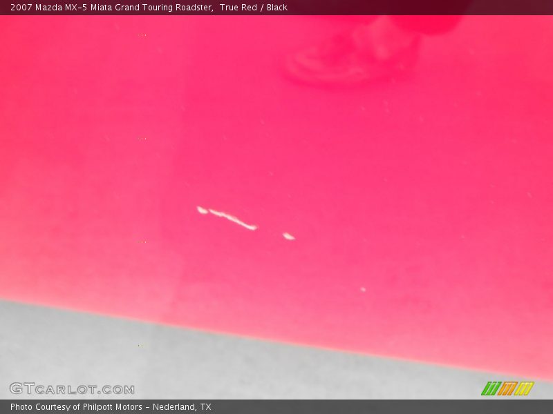 True Red / Black 2007 Mazda MX-5 Miata Grand Touring Roadster