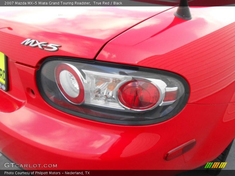 True Red / Black 2007 Mazda MX-5 Miata Grand Touring Roadster