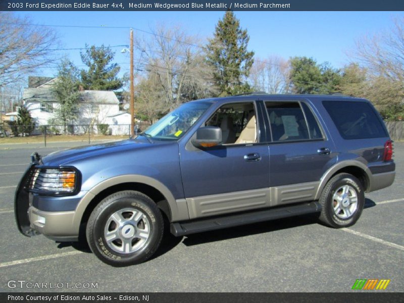  2003 Expedition Eddie Bauer 4x4 Medium Wedgewood Blue Metallic