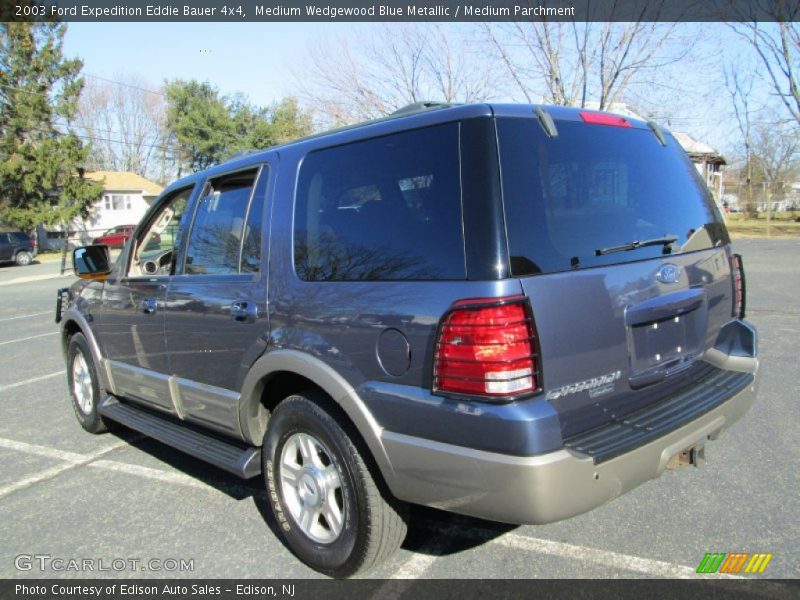Medium Wedgewood Blue Metallic / Medium Parchment 2003 Ford Expedition Eddie Bauer 4x4