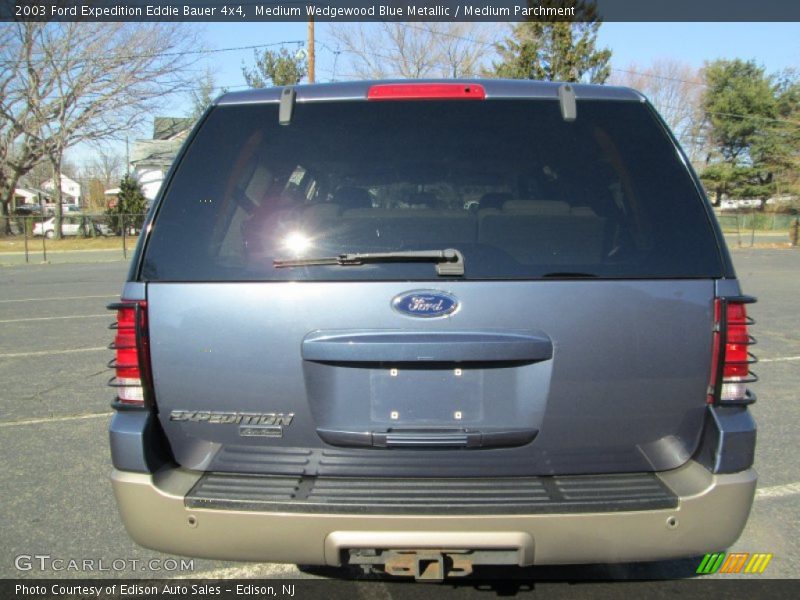 Medium Wedgewood Blue Metallic / Medium Parchment 2003 Ford Expedition Eddie Bauer 4x4