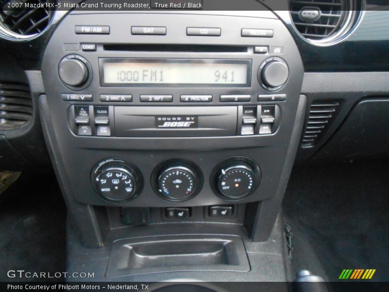 Audio System of 2007 MX-5 Miata Grand Touring Roadster