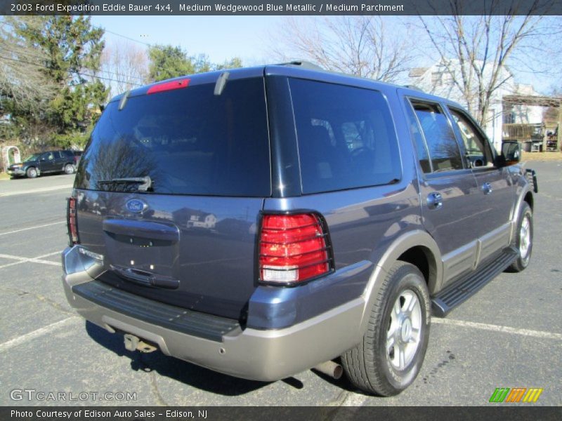 Medium Wedgewood Blue Metallic / Medium Parchment 2003 Ford Expedition Eddie Bauer 4x4