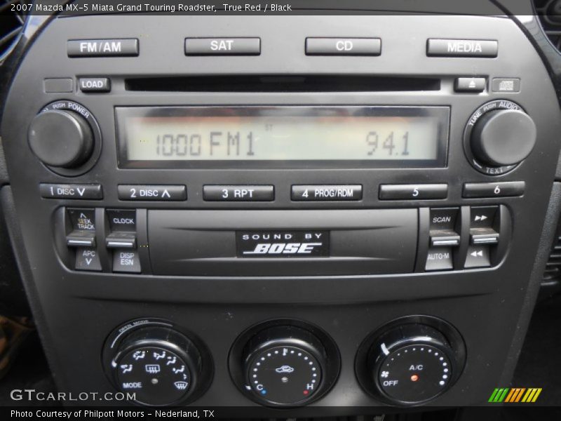 Audio System of 2007 MX-5 Miata Grand Touring Roadster