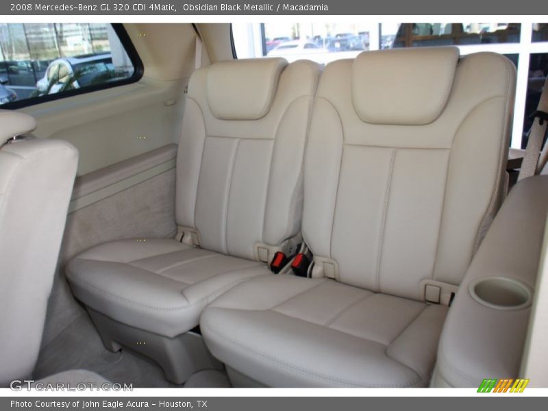 Obsidian Black Metallic / Macadamia 2008 Mercedes-Benz GL 320 CDI 4Matic
