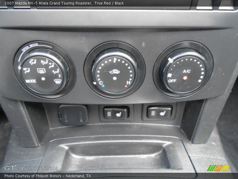 Controls of 2007 MX-5 Miata Grand Touring Roadster