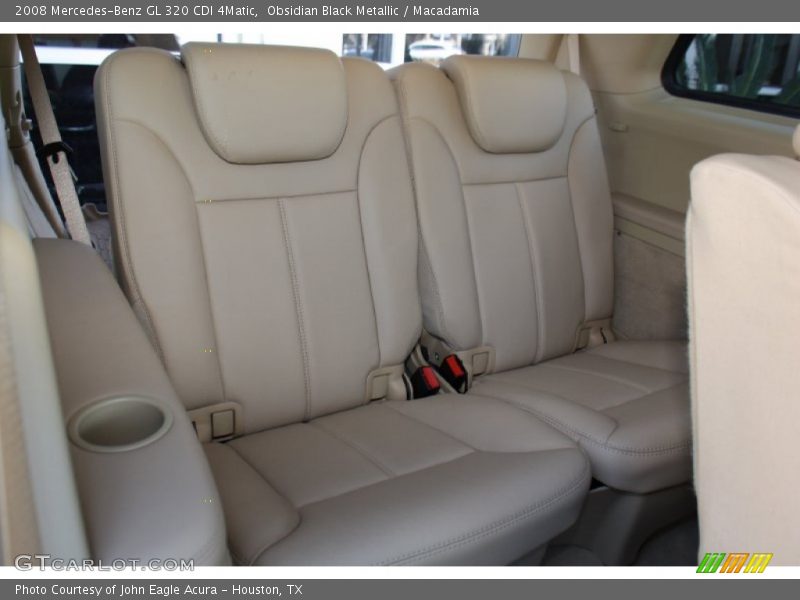 Obsidian Black Metallic / Macadamia 2008 Mercedes-Benz GL 320 CDI 4Matic