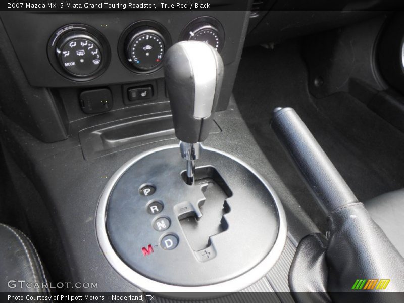  2007 MX-5 Miata Grand Touring Roadster 6 Speed Paddle-Shift Automatic Shifter